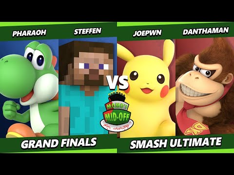 Momo's Mid-Off GRAND FINALS - Pharaoh & Steffen Vs. Joepwn & DanThaMan - SSBU Ultimate Tournament