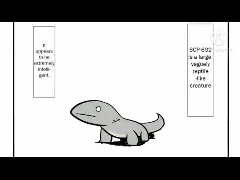 Oversimplified SCP Comics (Dub) | Chapter 4 (SCP-682, The Hard-To-Destroy Reptile)
