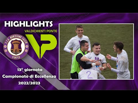 Montefano-Valdichienti Ponte 3-1 | Highlights e interviste | 13° giornata | Eccellenza 22/23