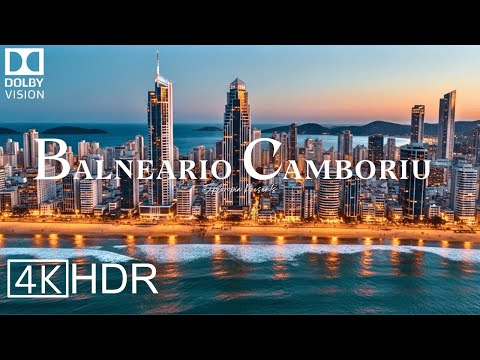 Balneário Camboriú, Brazil 🇧🇷 in 4K HDR ULTRA HD 60 FPS Dolby Vision™ Drone Video