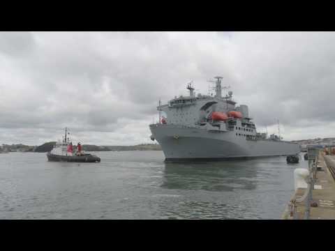 RFA Argus sails for the Caribbean today ready to provide medical support if needed