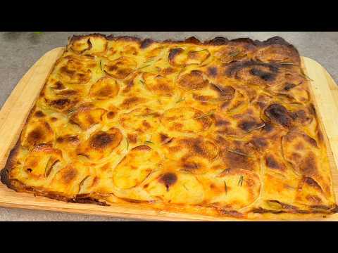 SCHIACCIATA DI PATATE CROCCANTE