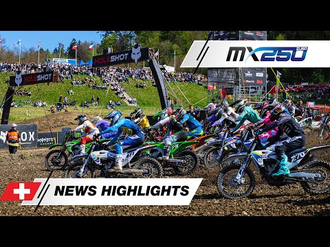 News Highlights EMX250 Race 1 | 2025 MXGP of Switzerland Presented by iXS