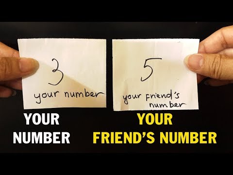 Amazing Magic Trick With Numbers