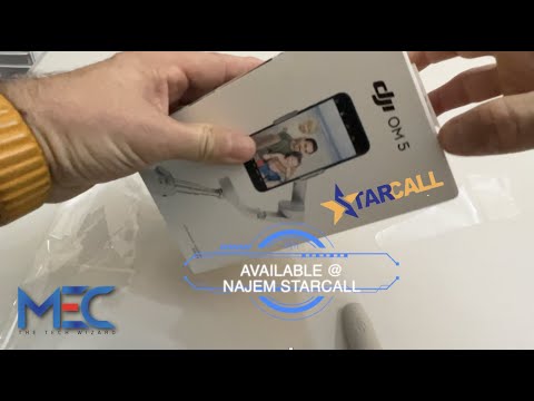 UnboxIng DJI OM5 - Sponsored with StarCall & wach