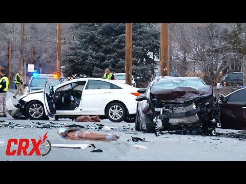 185 Wild Car Crashes - Idiots In Cars Get Instant karma 2025 | Caught On Camera