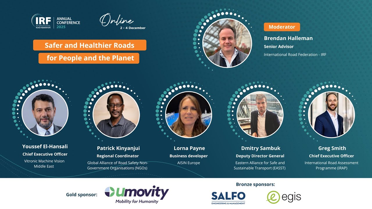 Session 2: Safer and Healthier Roads for People and the Planet