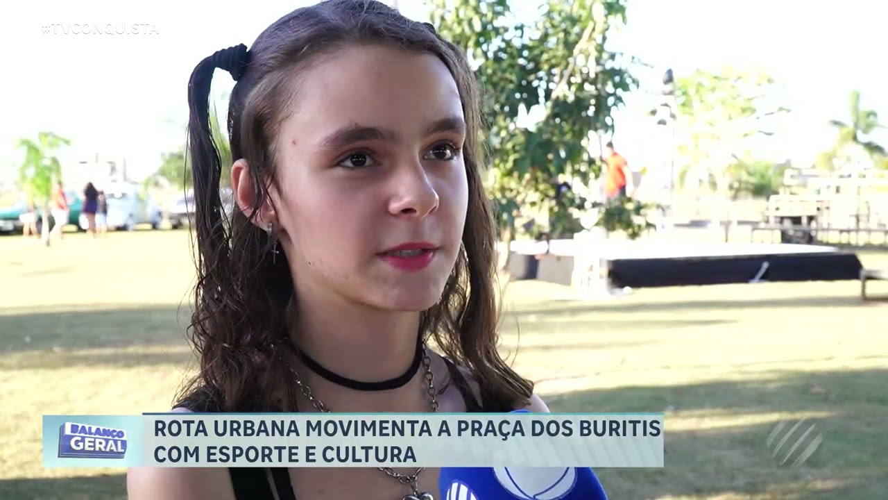 Rota Urbana reúne esporte, cultura e lazer na Praça Florais dos Buritis em Lucas do Rio Verde