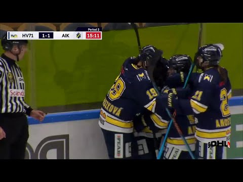 HV71 vs. AIK Hockey - Game Highlights