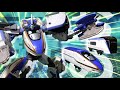 青き力の戦士 E7かがやき E353アズサ 新幹線変形ロボ シンカリオンZ