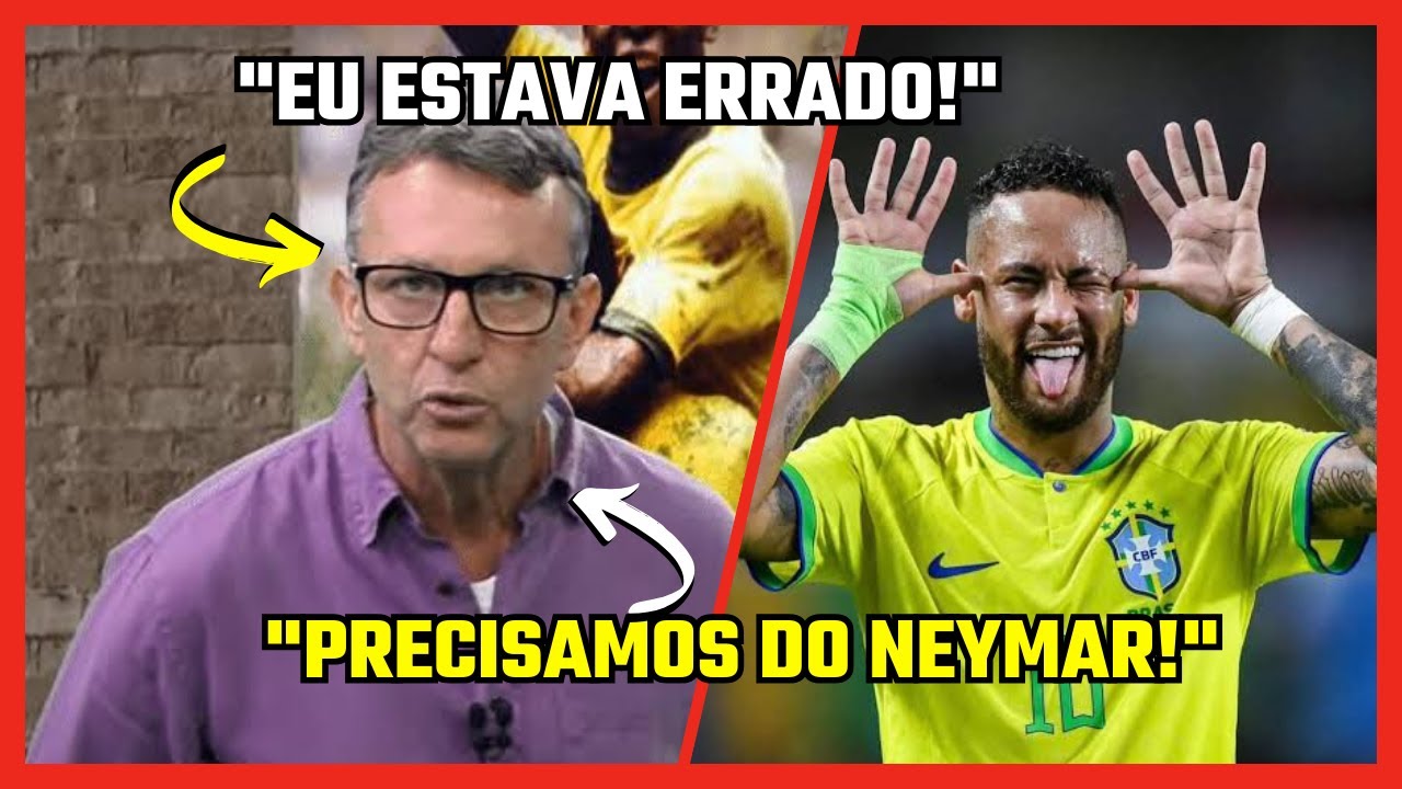 🚨EITA! OLHA O QUE O CRAQUE NETO FALOU DA AUSÊNCIA DO NEYMAR NA SELEÇÃO!