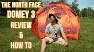 The North Face Homestead Domey 3 Tent - How To and Review