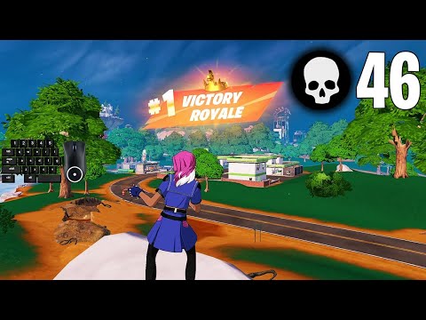 46 Elimination Solo vs Squads Win Full Gameplay (Fortnite Chapter 4)