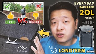 ✔️Pros vs ❌Cons | Peak Design 20L Everyday Backpack V2 Review
