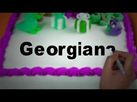 Georgiana | Happy Birthday Georgiana || Happy Birthday To You !  ✅ 🎁