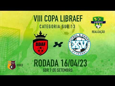 ADAF ESPORTES X XV PIRITUBA - SUB 13