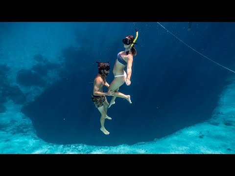 Freediving The Deepest Blue Hole In The World! Ep. 174