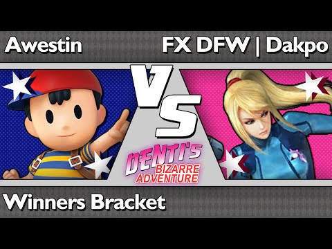 DBA3 Smash4 Wii U - Awestin (Ness) vs FX DFW Dakpo (ZSS) - Winners Bracket