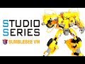 KL變形金剛玩具分享349 Studio Series 18 VW BUMBLEBEE 電影工作室SS系列 金龜車 大黃