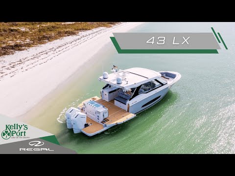 LX 43 | NEWEST model from @RegalBoats at Kelly's Port (www.KellysPort.com)