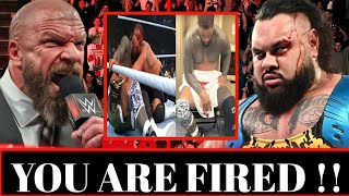 BREAKING NEWS !! WWE IN PANIC MODE BRONSON REED&#39;S RAGE LEAVES JEY USO DOWN TRIPLE H GOES CRAZY😱