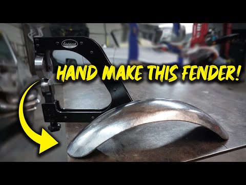 How to build a motorcycle fender | Mini English wheel