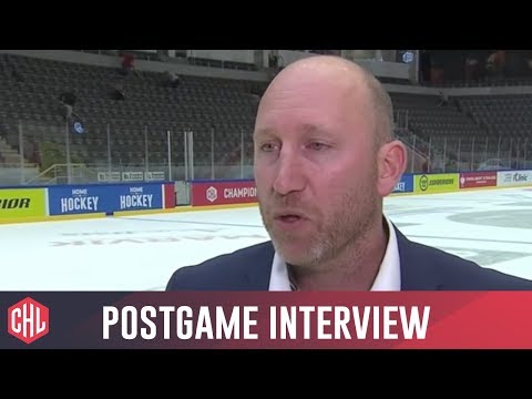 Stavanger Oilers vs. Kometa Brno - coach interview