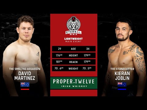 Eternal MMA 77: David Martinez VS Kieran Joblin | FULL FIGHT