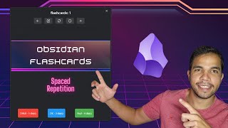 OBSIDIAN  FLASHCARDS - Conheça o Plugin Spaced Repetition.