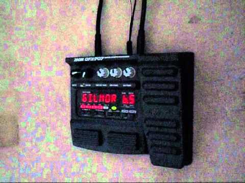 Zoom GFX 707 - Processeur D'effets Guitare, Années 90, Espagne, Pour Pièces