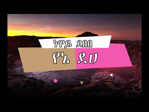 Neway Debebe - Yene Deha(ነዋይ ደበበ - የኔ ደሀ)Lyrics Video