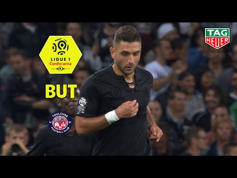 But Efthymios KOULOURIS (61') / Toulouse FC - Girondins de Bordeaux (1-3)  (TFC-GdB)/ 2019-20
