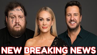 Shocking News 😭 The Country Musicians Jelly Roll, Luke Bryan &amp; Carrie Underwood Very Sad News 😭