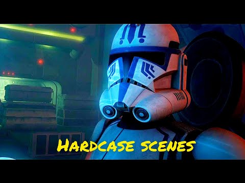 All clone trooper Hardcase scenes - The Clone Wars