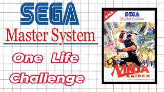 Master System One Life Challenge Ninja Gaiden