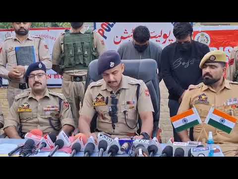 Employment Fraud Syndicate Dismantled in Budgam; SSP Budgam holds press bri...