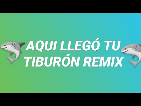 🦈AQUI LLEGO TU TIBURON REMIX🦈 - DJ ALAN LEONEL (FIESTERO EXPLOSIVO)