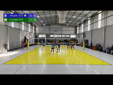 9 de Julio vs La Calera - 53 - Provincial Sub 16 Femenino - 🔴 EN VIVO