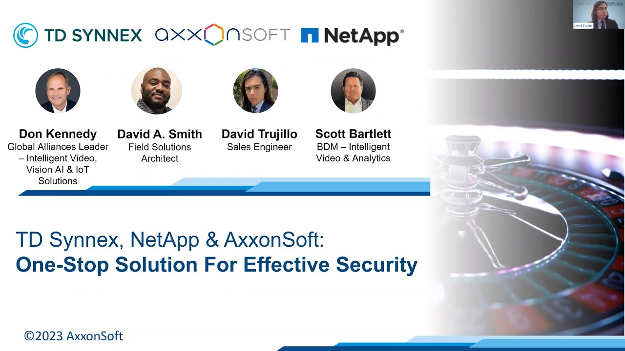 TD Synnex, NetApp & AxxonSoft: One-Stop Solution For Effective Security