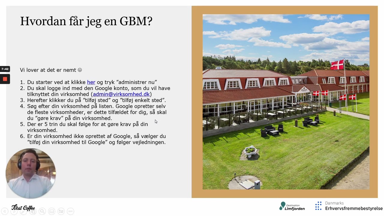 Webinar: Hvorfor er Google my Business vigtig? Dec. 22