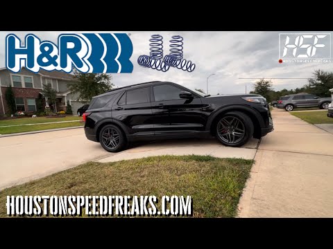 2025 Explorer ST H&R Spring Install