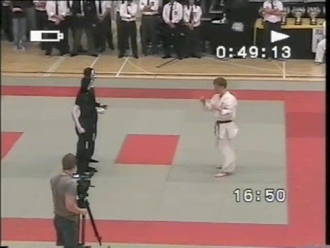 32nd British Open Knockdown: Matt’s demonstration