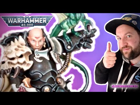 Who needs hair when you have a pet Dragon! - Lord Inquisitor Kyria Draxus Model Review - Ordo Xenos