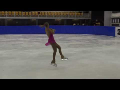 12. Santa Claus Cup 2018: Fanni Farkas (HUN) - FS Intermediate Novice Girls Free Skating