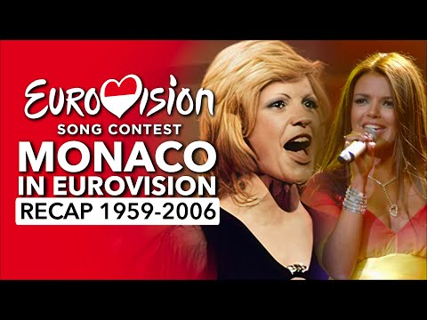 🇲🇨 Monaco in Eurovision Song Contest (1959 - 2006 | RECAP Monaco à l'Eurovision)