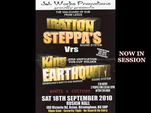 King Earthquake mts Iration Steppas @ Ruskin Hall. Brum. Saturday 18th September 2010.