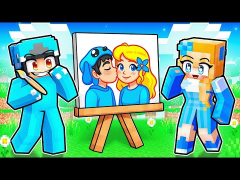 Minecraft COUPLE SPEED DRAW!