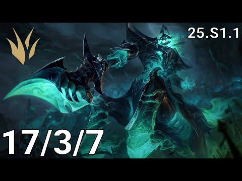Hecarim Jungle vs Zac - EUW diamond  | Patch 25.S1.1