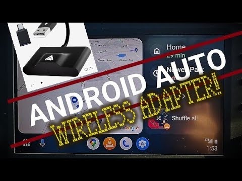 $50 Wireless Android Auto Adapter!! How to, and review!