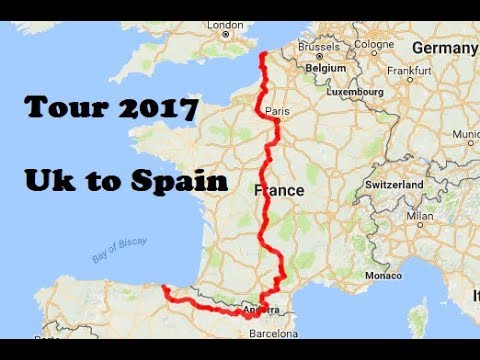 Motorcycle Tour 2017: Uk to Spain: Day 1